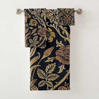 Jugendstil, Belle Epoque, Vintag, schick, Wiege Badhandtuch Set