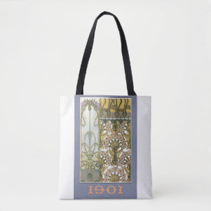 Jugendstil-Blume Alphonse Mucha