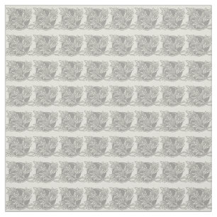Jugendstil-Blume Blumenminimalismus Stoff