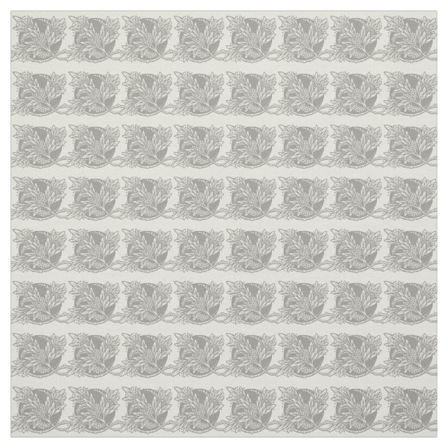 Jugendstil-Blume Blumenminimalismus Stoff (Muster)