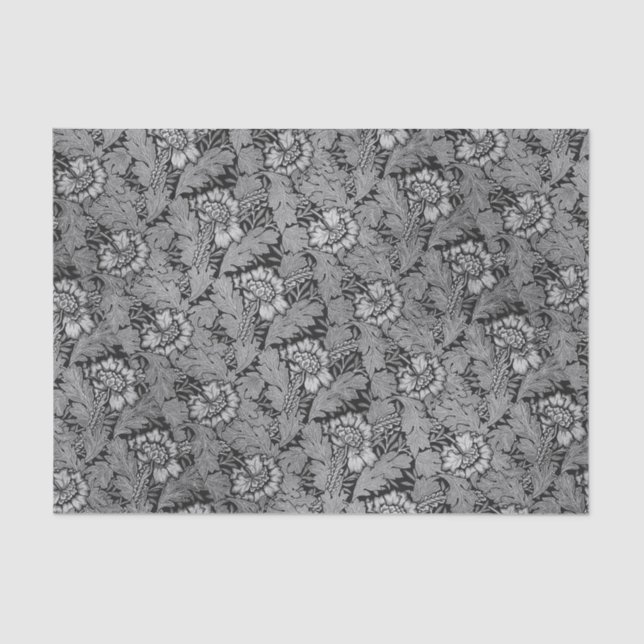 Jugendstil-Blume Seidenpapier (Vorderseite)