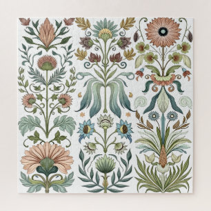 Jugendstil-Blumendesign 402 Blumen Puzzle