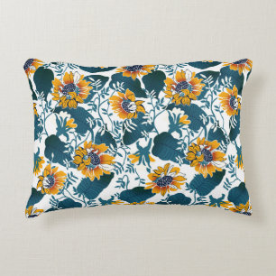 Jugendstil, Blumenmuster. Dekokissen