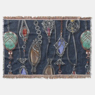 Jugendstil Blumig: Jeans Eleganz. Decke
