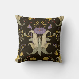 Jugendstil Blumig: Vintage-Muster Kissen