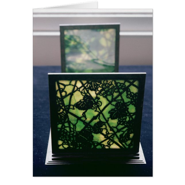 Jugendstil-Buchenden, Tiffany Studios, c.1894 (Vorne)