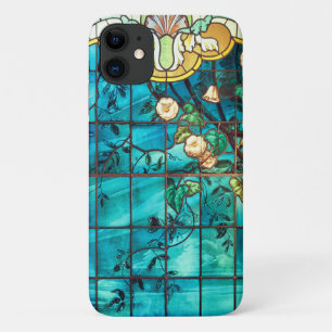 Jugendstil-Buntglas aussehen floral Viktorianisch Case-Mate iPhone Hülle