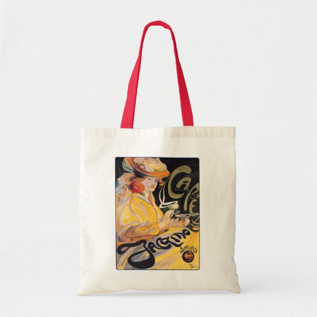 Jugendstil Café Tragetasche (Vorne)