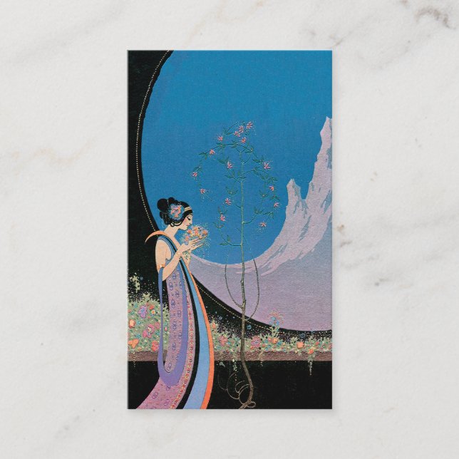 Jugendstil-Chic ~ Visitenkarten Visitenkarte (Vorderseite)