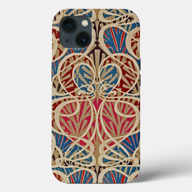 Jugendstil-Design #10 in Emporio Moffa Case-Mate iPhone Hülle (Rückseite)