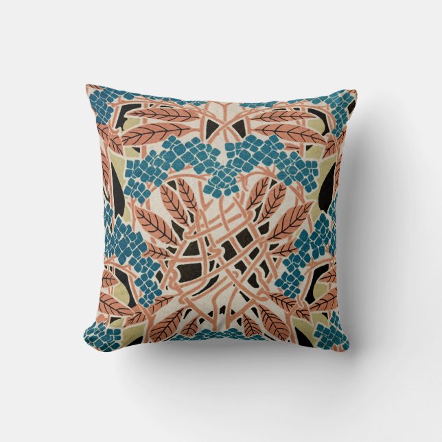 Jugendstil-Design #12 Kissen (Vorderseite)