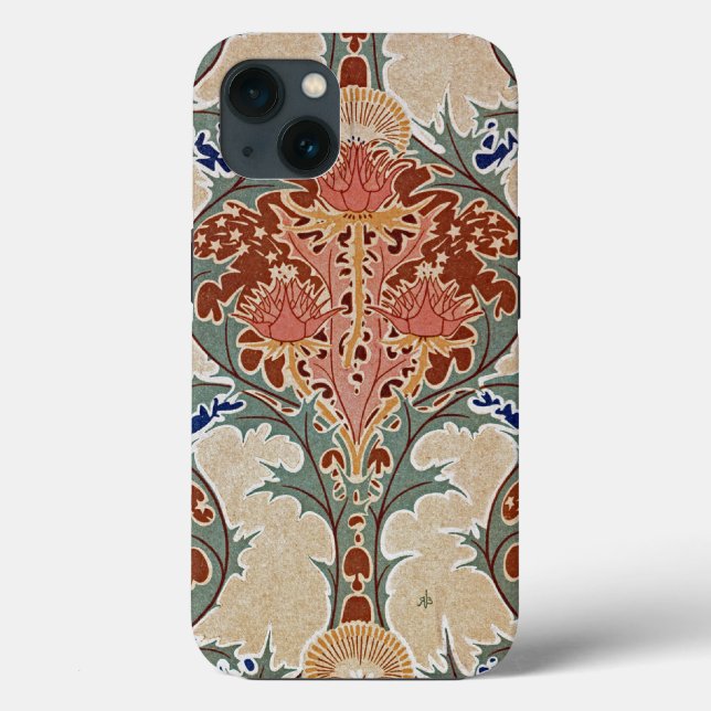 Jugendstil-Design #6 in Emporio Moffa Case-Mate iPhone Hülle (Rückseite)