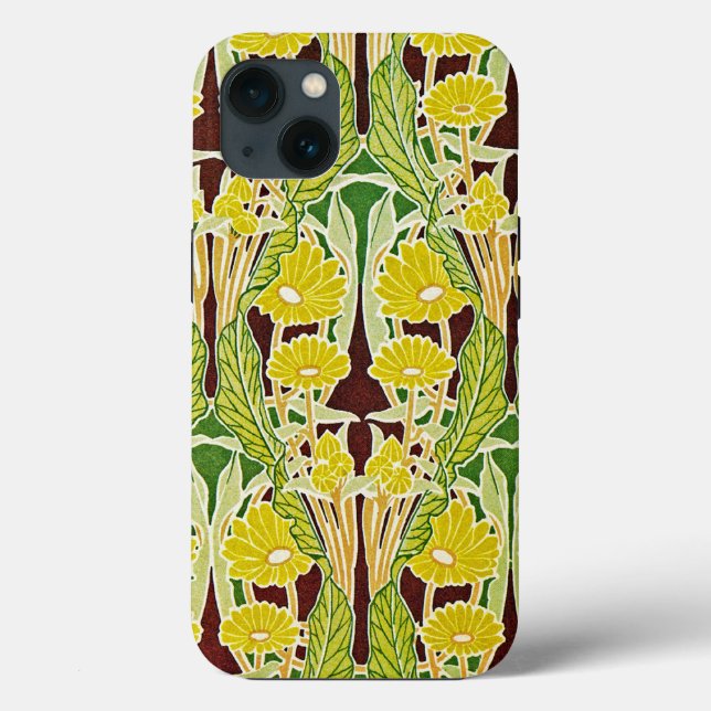 Jugendstil-Design #7 in Emporio Moffa Case-Mate iPhone Hülle (Rückseite)