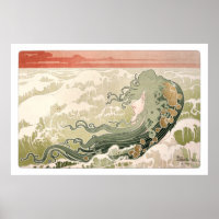 Jugendstil Die Welle von Henri Privat-Livemont