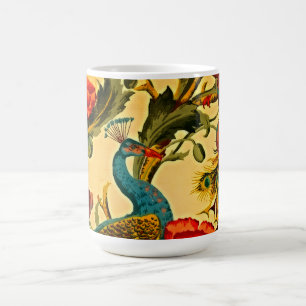 Jugendstil-Elegance: Sidewall, The Peacock, 1896 Kaffeetasse