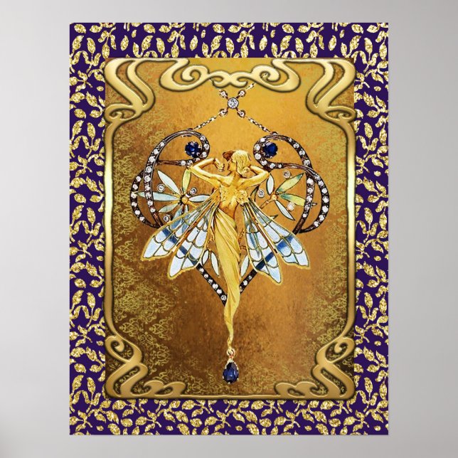 Jugendstil (Fairy) Poster (Vorne)