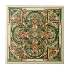Jugendstil Fliese