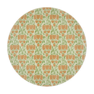 Jugendstil: Florale Eleganz Schneidebrett