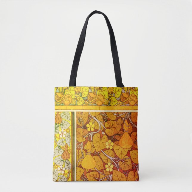 Jugendstil florales Gourmet elegantes fallorange g (Vorderseite)