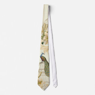 Jugendstil französische Lilie Vintage-Vogelkäfig P Krawatte