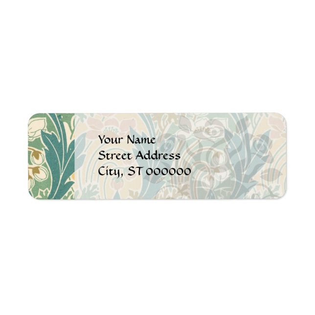 Jugendstil-Frühling blühen schöne Blumenkunst (Vorne)