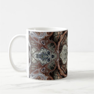 Jugendstil geometrisch Vintages Muster Kaffeetasse