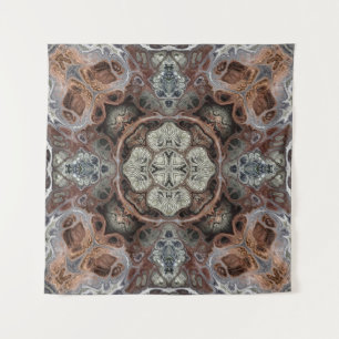 Jugendstil geometrisch Vintages Muster Wandteppich