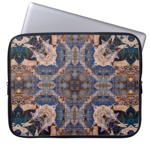 Jugendstil-geometrisches Vintages Ziermuster i Laptopschutzhülle