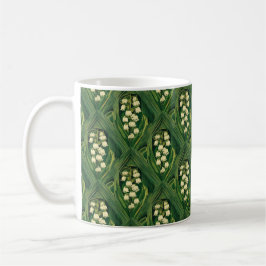 Jugendstil giftiges Maiglöckchen Kaffeetasse