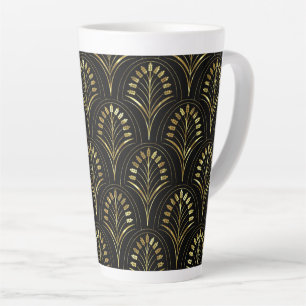 Jugendstil Gold Blumen Milchtasse