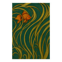 Jugendstil-Goldfisch 