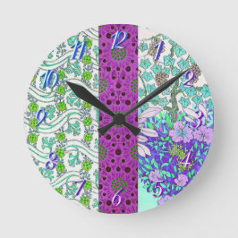 Jugendstil Grapevine Vintag Runde Wanduhr