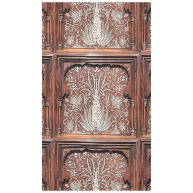 Jugendstil-Holzarbeiten, schönes Original, Belle e Tischdecke (Vorderseite)