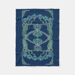 Jugendstil Inspiration I Fleece Throw