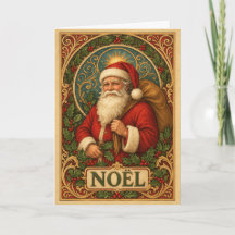 Jugendstil-inspirierter Weihnachtsmann