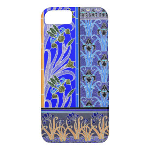 Jugendstil-Iris-Blume Case-Mate iPhone Hülle