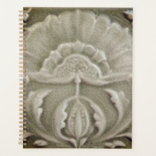Jugendstil jugendstil Blume Fliesen Design braun Planer