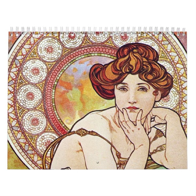 Jugendstil Kalender (Titelbild)