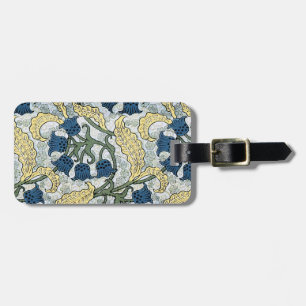 Jugendstil Maiglöckchen-Blüte Verneuil Gepäckanhänger