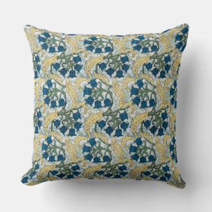 Jugendstil Maiglöckchen-Blüte Verneuil Kissen