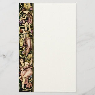 Jugendstil-Märchenillustration Briefpapier