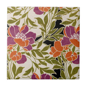 Jugendstil-Muster #3 Fliese