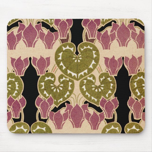 Jugendstil-Muster #4 Mousepad (Vorne)
