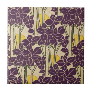 Jugendstil-Muster #5 Fliese
