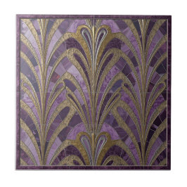 Jugendstil-Muster Keramikfliese