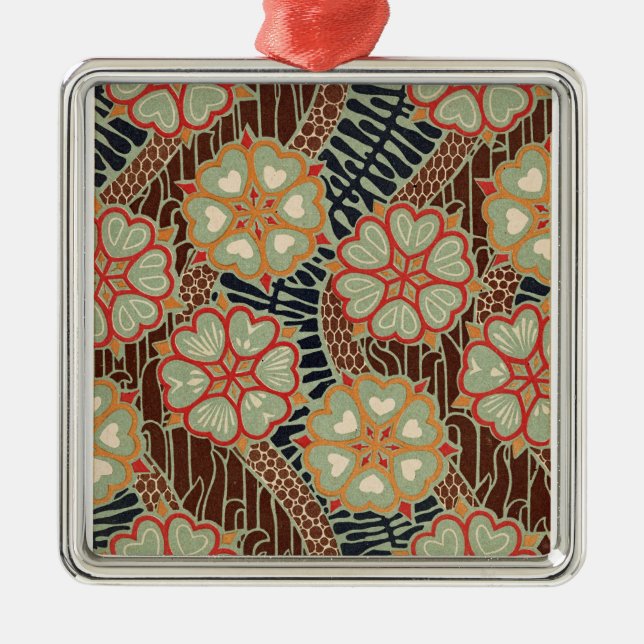 Jugendstil-Muster Nr. 2 in Emporio Moffa Ornament Aus Metall (Vorne)