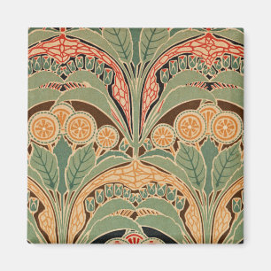 Jugendstil-Muster Nr. 3 in Emporio Moffa Magnet