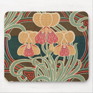 Jugendstil-Muster Nr. 4 in Emporio Moffa Mousepad