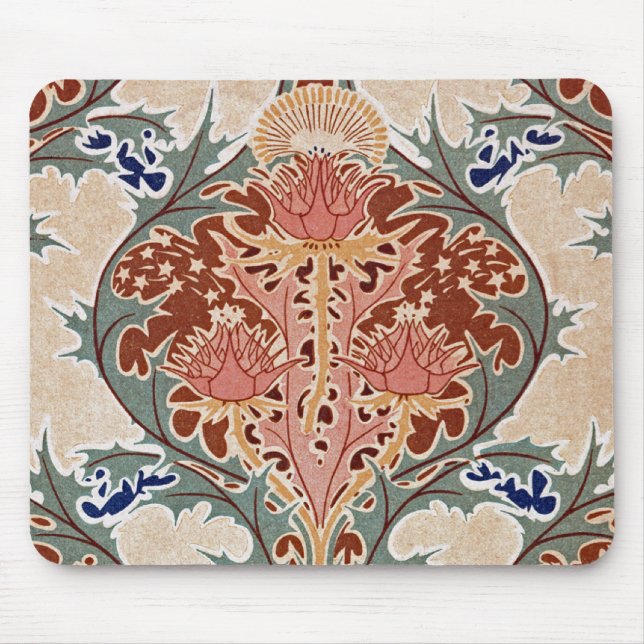 Jugendstil-Muster Nr. 6 in Emporio Moffa Mousepad (Vorne)