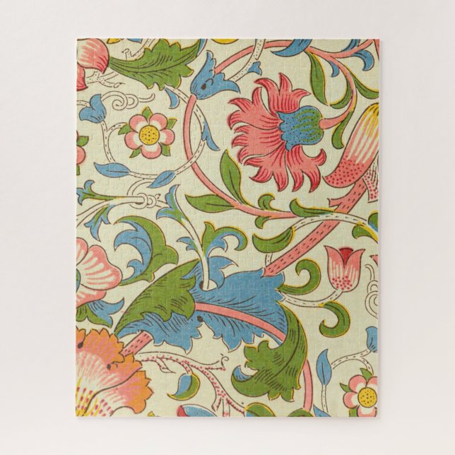 Jugendstil-Muster - William Morris Puzzle (Vertikal)